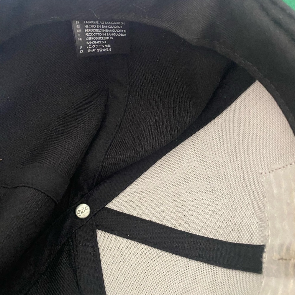 Brixton Black Flat Bill Rim Adjustable Hat - Picture 5 of 6